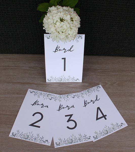 Bröllop fest bordsnummer skylt.cejiform.se
