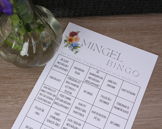 Mingelbingo HBTQI blöllopslek.cejiform.se